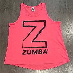Zumba Fitness Pink Tank Top